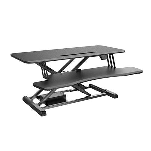 Brateck Electric Sit Stand Desk Converter (950x615x156~480mm) with Keyboard Tray Deck (Standard Surface) Worksurface Up to 20kg Brateck Electric Sit Stand Desk Converter (950x615x156~480mm) with Keyboard Tray Deck (Standard Surface) Worksurface Up to 20kg